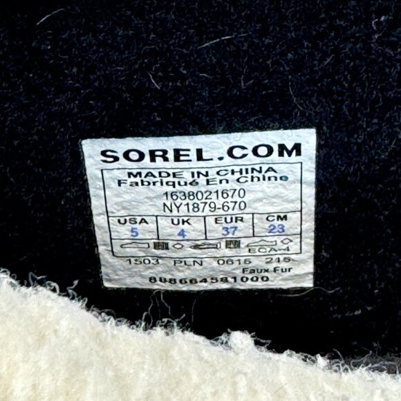 Sorel Yoot Pac Waterproof Winter Snow Boots Fuchsia Pink Lined Womens Size 5 - Picture 10 of 15